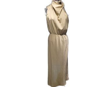 Pretty Garden Sage Green Midi Dress